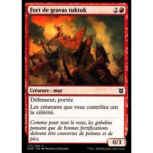 Fort De Gravas Tuktuk - Mtg - Renaissance De Zendikar - C - 173/280