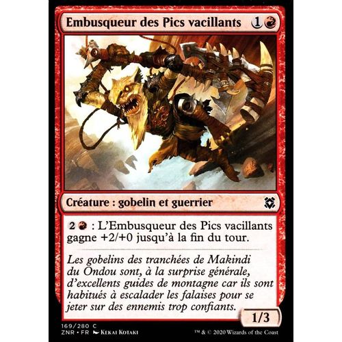 Embusqueur Des Pics Vacillants - Mtg - Renaissance De Zendikar - C - 169/280