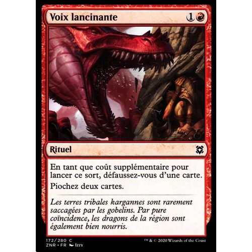 Voix Lancinante - Mtg - Renaissance De Zendikar - C - 172/280