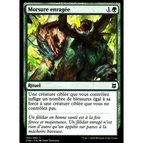 Morsure Enragée - Mtg - Renaissance De Zendikar - C - 199/280
