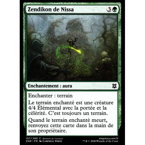 Zendikon De Nissa - Mtg - Renaissance De Zendikar - C - 197/280