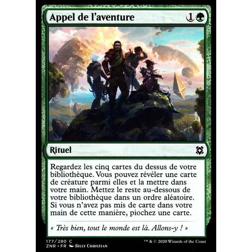 Appel De L'aventure - Mtg - Renaissance De Zendikar - C - 177/280