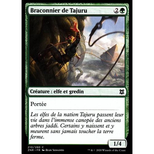 Braconnier De Tajuru - Mtg - Renaissance De Zendikar - C - 210/280