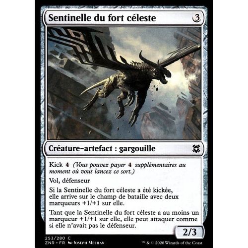 Sentinelle Du Fort Céleste - Mtg - Renaissance De Zendikar - C - 253/280