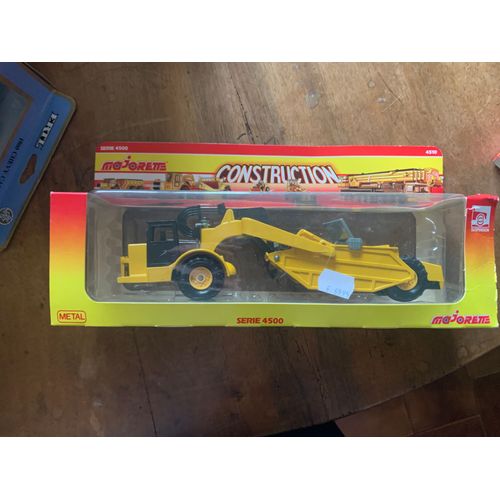Scrapper Majorette Construction Série 4500 Avec Boite Made In France-Majorette