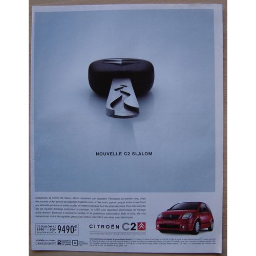 Publicité Papier - Voiture Citroën C2 De 2006