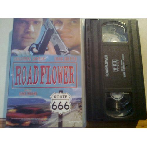 Cassette Video Vhs - Road Flower - Route 666 - Christophe Lambert