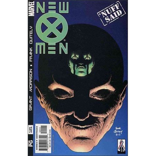 Single V.O. Sans Texte ( 'nuff Said ) : New X-Men # 121 ( V.O. 2002 ) ** Art & Cover Frank Quitely **