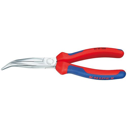 Knipex Pince demi-ronde avec tranchant (pince bec de cigogne) 200 mm - 26 25 200 SB