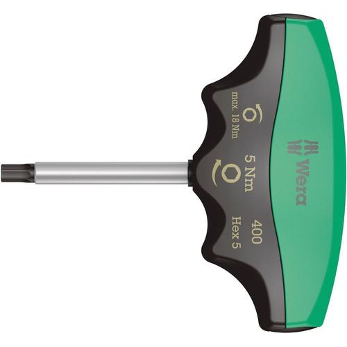 Wera Indicateur de couple 400 Hex, 5 x 60 mm - 05005081001