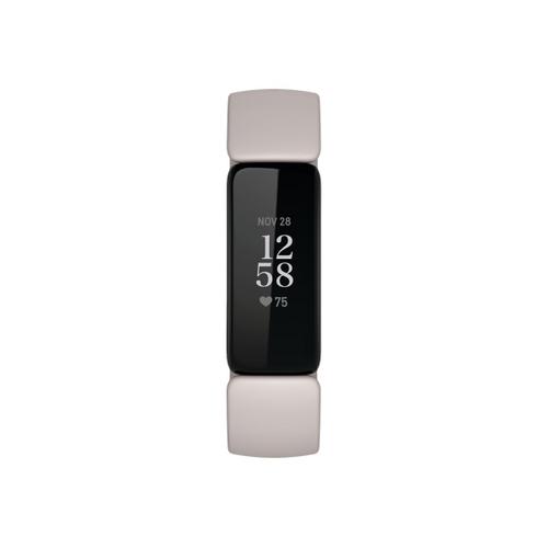 Fitbit Inspire 2 - Noir - Suivi D'activités Avec Bracelet - Silicone - Blanc Lunaire - Taille Du Bracelet : S/L - Monochrome - Bluetooth