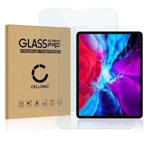 2x Protection D'écran En Verre Apple Ipad 12,9 2020 (A2229 / A2233) (3d Case-Friendly, 9h, 0,33mm, Full Glue) Verre Trempé