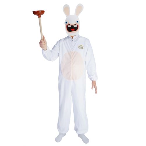 Déguisement Avec Masque Lapins Cretins Adulte - Taille: L / Xl