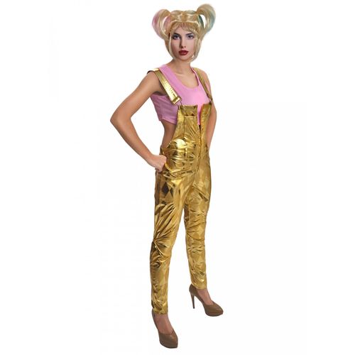 Déguisement Avec Perruque Harley Quinn Birds Of Prey Femme - Taille: Medium