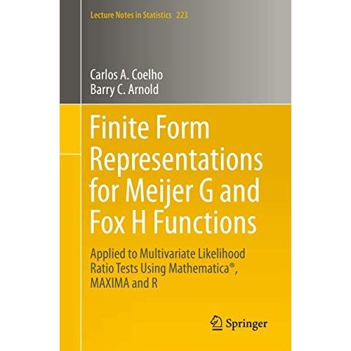 Finite Form Representations For Meijer G And Fox H Functions