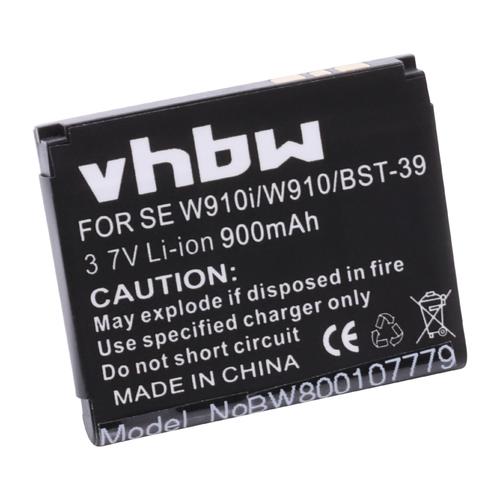 Vhbw Batterie Compatible Avec Sony-Ericsson Zylo Smartphone (900mah, 3,7v, Li-Ion)