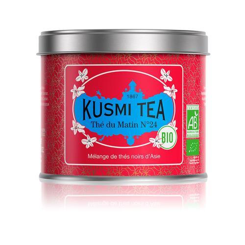 Kusmi Tea - Thé Du Matin N24 Bio - Mélange Thés Noirs Chine - Ceylan, Yunnan, Assam