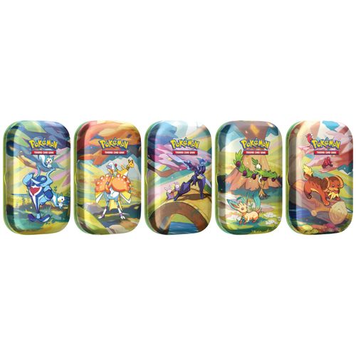 Pokémon Jcc : Mini-Boîte Magnifique Paldea (Cléopsytra / Mucuscule / Phyllali / Plumeline / Pachirisu - 1x Mini-Boîte Aléatoire)