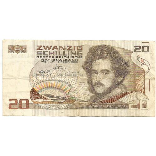Billet De 20 Schilling Autriche