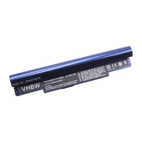 Batterie LI-ION 4400mAh 11.1V bleu compatible pour SAMSUNG remplace AA-PB6NC6W / AA-PB8NC6B / AA-PB8NC6M