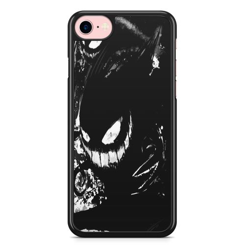 Coque Fifrelin Noire Pour Iphone 6 Plus Et Iphone 6s Plus Ectoplasma Gengar Pokemon Black White