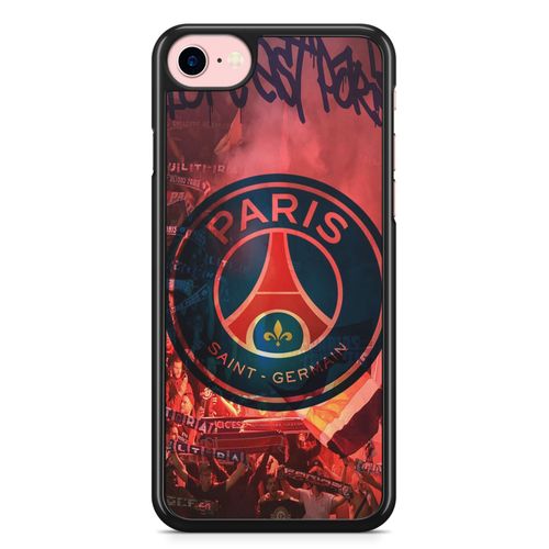 Coque Fifrelin Noire Pour Iphone X Et Iphone Xs Psg Paris Saint Germain Club Football
