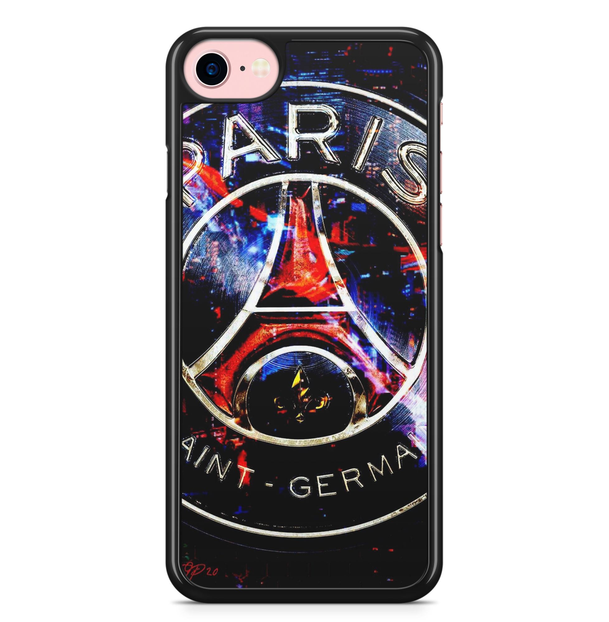 Coque Fifrelin Noire Pour Iphone X Et Iphone Xs Psg Paris Saint Germain Club Foot