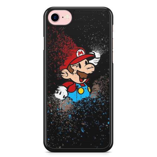 Coque Fifrelin Noire Pour Iphone X Et Iphone Xs Super Paper Mario Switch Gamecube