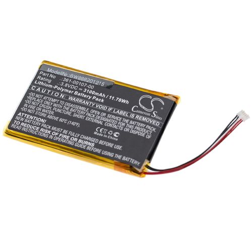 vhbw Batterie compatible avec Garmin GPSMap 66i GPS, appareil de navigation (3100mAh, 3,8V, Li-polymère)