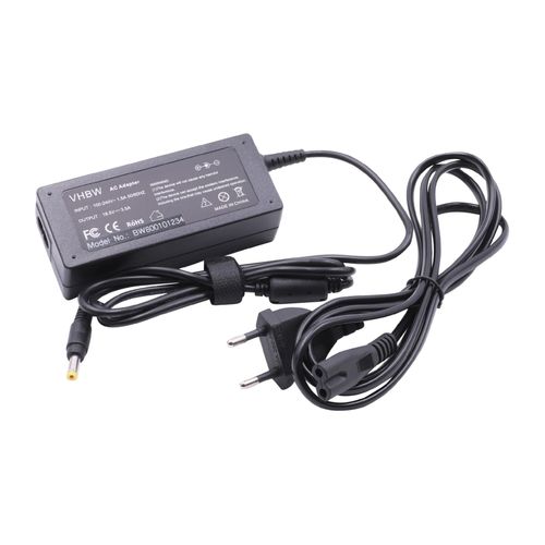 Chargeur Secteur 18.5v, 3.5a, 65w Pour Hp Pavilion Dv2000, Dv5000, Dv6200 Etc. Remplace P/N 159224-002, 163444-001, 101898-001 Etc.