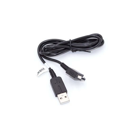 vhbw Câble USB compatible avec Sony PS Vita PCH-1006 - câble de données 2 en 1 / chargement 1,2m de long