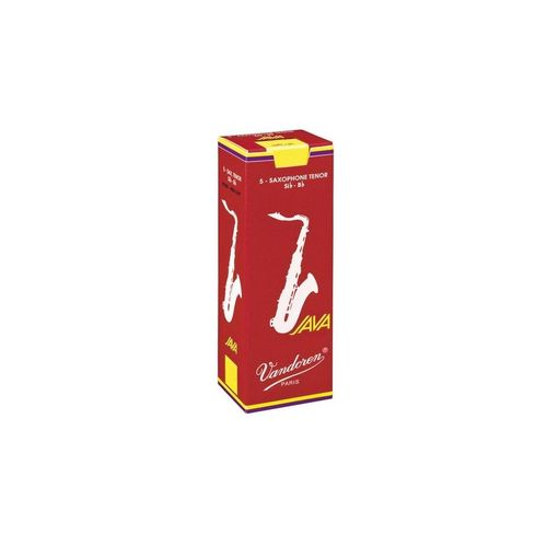 Boîte De 5 Anches Saxophone Tenor Java Red Force 2 - Vandoren Sr272r
