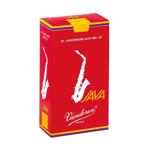 Boîte De 10 Anches Saxophone Alto Java Red Force 1.5 - Vandoren Sr2615r