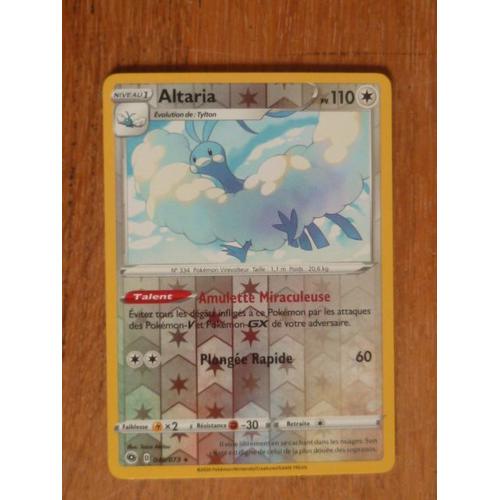 Carte Pokemon Altaria Brillante 49/73 - Eb3.5 - La Voie Du Maitre