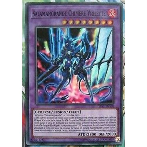 Yu Gi Oh Op11 Fr010 Salamangrande Chimere Violette Super Rare