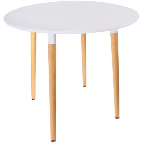 Table Repas Ronde 76 Cm Scandi