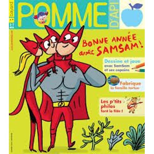 Pomme D'api N°623 Bonne Année Avec Samsam