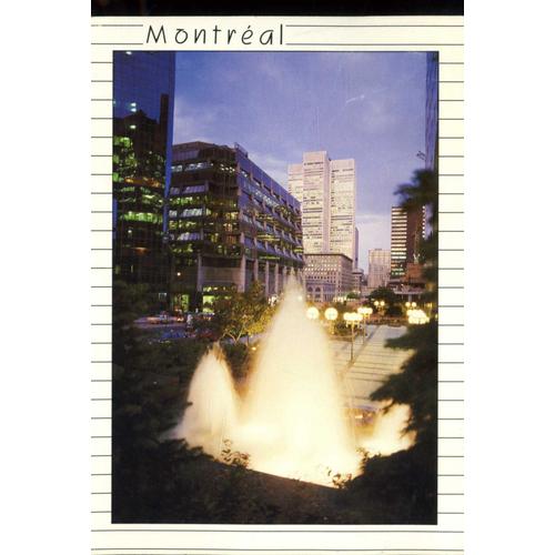 Carte Postale De Montréal (Canada) Centre Ville