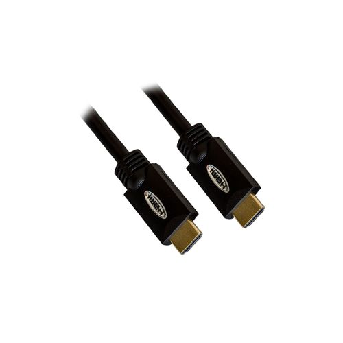 APM - High speed - câble HDMI avec Ethernet - HDMI mâle pour HDMI mâle - 10 m - noir - prend en charge la 4K (4096 x 2160)