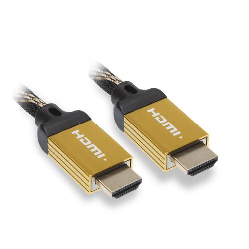 APM - High speed - câble HDMI - HDMI mâle pour HDMI mâle - 1.8 m - bicolore - support 4K