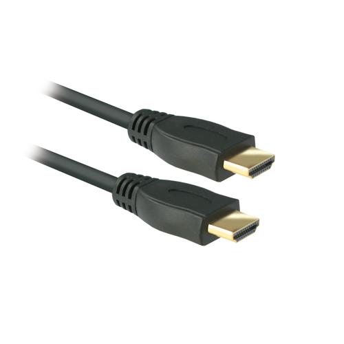 APM - High speed - câble HDMI - HDMI mâle pour HDMI mâle - 1.8 m - noir - prend en charge la 4K (4096 x 2160)