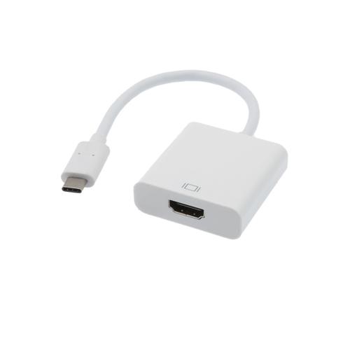 APM - Adaptateur vidéo - USB-C mâle pour HDMI femelle - blanc - support pour 4K30Hz, support pour 2K30Hz