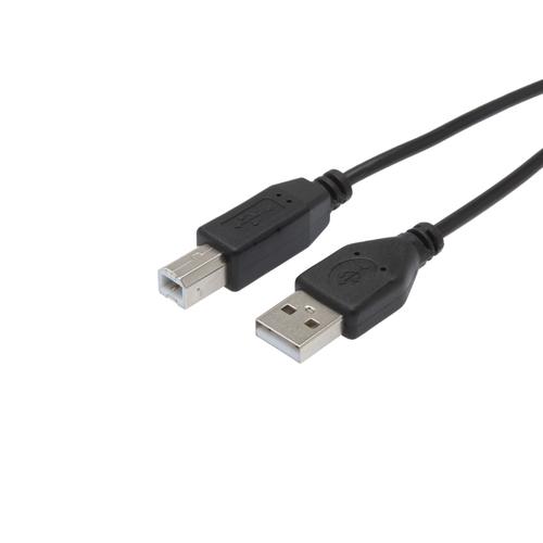 APM - Câble USB - USB (M) pour USB type B (M) - USB 2.0 - 1.8 m - noir