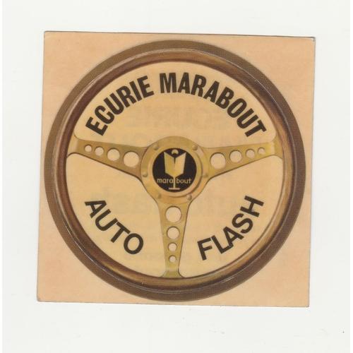 Ecurie Marabout Auto Flash