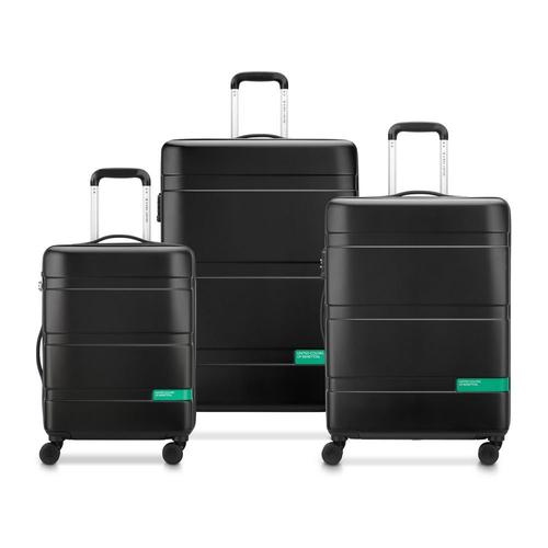 DELSEY PARIS - NOW HARDSIDE - Set de 3 valises rigides 55cm/ 66cm/ 76cm - Noir