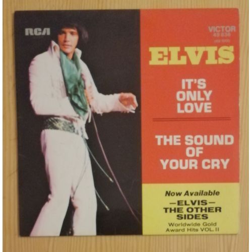 45 Tours Elvis Presley It's Only Love