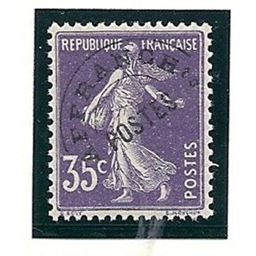 Yvert France Preoblitere N° 62. Semeuse 30c Violet (Type I). Surcharge Fine. Neuf** Mnh. Très Beau Centrage. Luxe