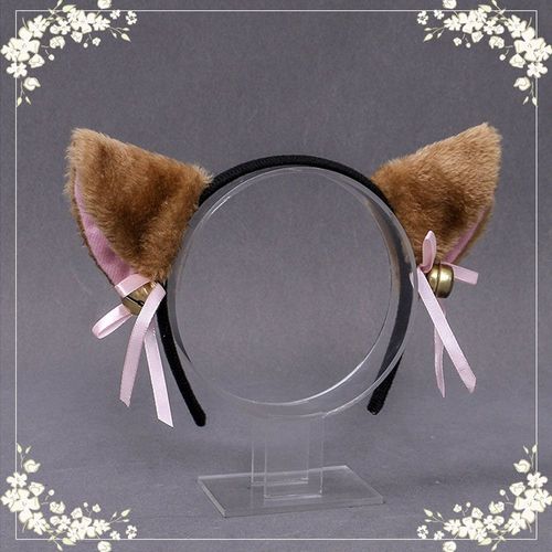 Serre-Tête Oreilles De Chat Anime, Cosplay, Lolita, N?ud Papillon, Cloche, Bandeau, Pince À Cheveux, Costume De Fête Mascarade Pour Filles