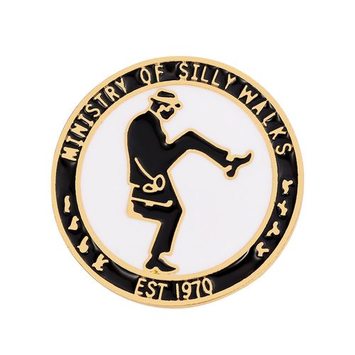 Monty Chirurgie Tionné The Ministry Of Silly Walks Broche En Émail Pour Homme, Sac À Dos, Veste, Épingle À Bouton En Métal, Accessoires De Bijoux