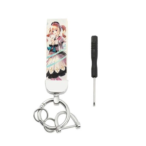 Genshin ¿ Porte-Clé De Voiture En Cuir, Badge De Figurine, Boucle Pendentif, Accessoires De Décoration, Cadeaux